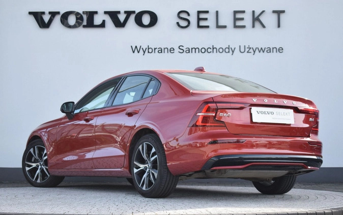 Volvo S60 cena 199900 przebieg: 38104, rok produkcji 2023 z Wrocław małe 326